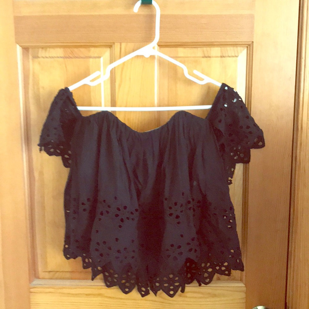 Off shoulder crop top by stone cold fox size M/L